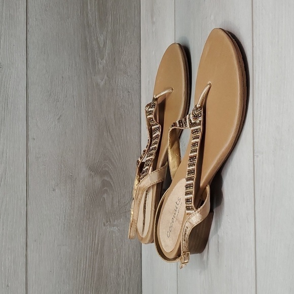 Coconuts By Matisse Marisa Women Ankle Heels Sandals Thin shoes sz 10 - Picture 2 of 12